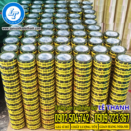 Nhà phân phối băng keo hàng dễ vỡ giá rẻ Lê Thanh