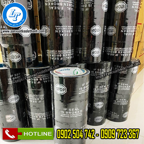 Lê Thanh sản xuất băng keo dán thùng xốp giá sỉ rẻ