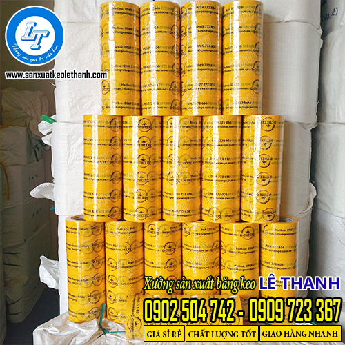 Nhận sản xuất băng keo in logo theo yêu cầu