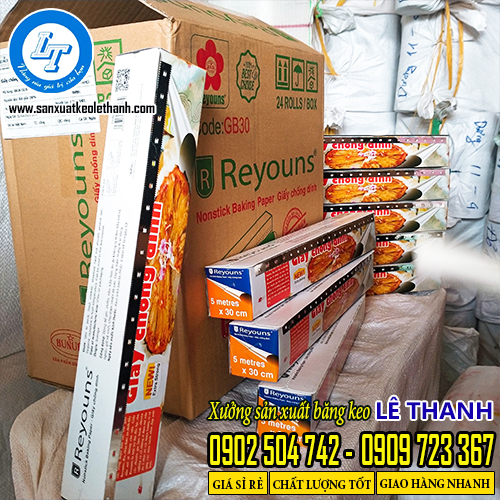 Nơi cung cấp giấy nến nướng bánh giá sỉ tại HCM