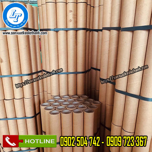 Ống giấy có các quy cách đa dạng, theo yêu cầu