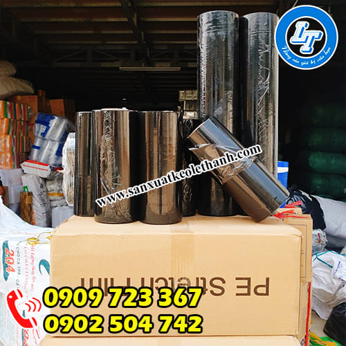 Màng pe đen giá rẻ 50cm và 25cm