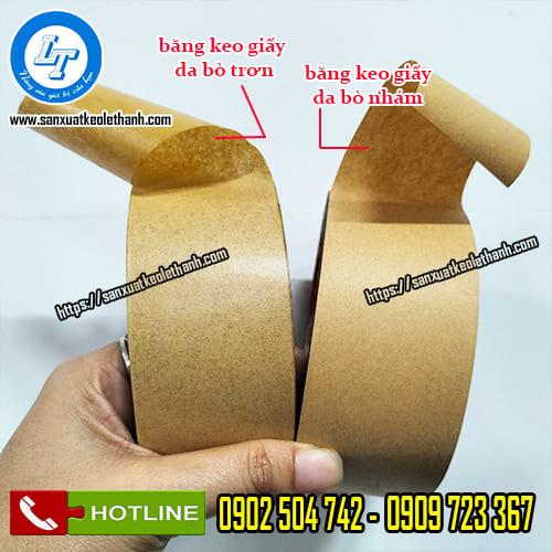 Phân loại băng keo giấy da bò