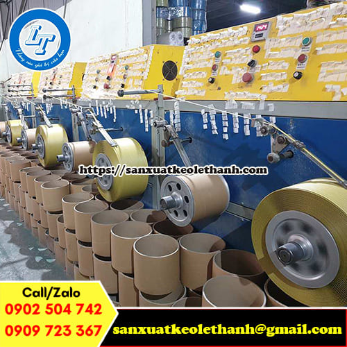 Định hình cuộn dây đai sau khi tạo sợi Định hình cuộn dây đai sau khi tạo sợi