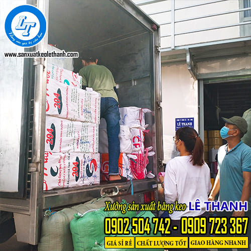 Sản xuất băng keo chúc mừng năm mới liên tục