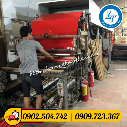 Quá trình sản xuất băng keo điện Quá trình sản xuất băng keo điện