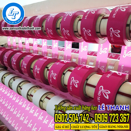 Sản xuất băng keo logo