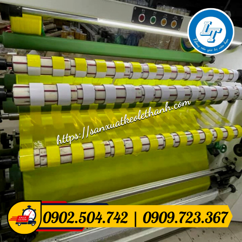 Quy trình sản xuất băng keo màu Quy trình sản xuất băng keo màu