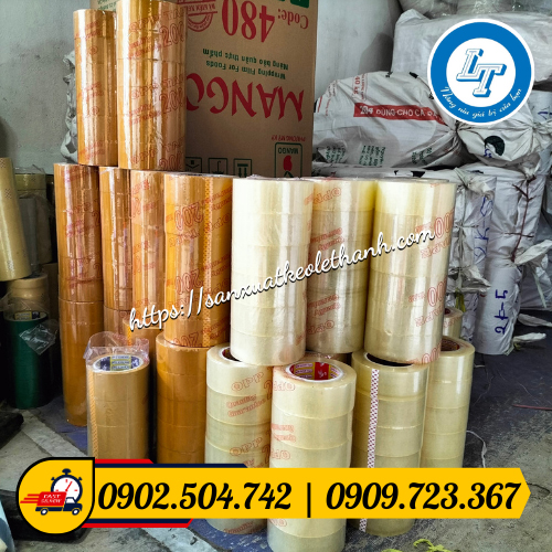 Lê Thanh sản xuất băng keo trong đục giá rẻ Lê Thanh sản xuất băng keo trong đục giá rẻ