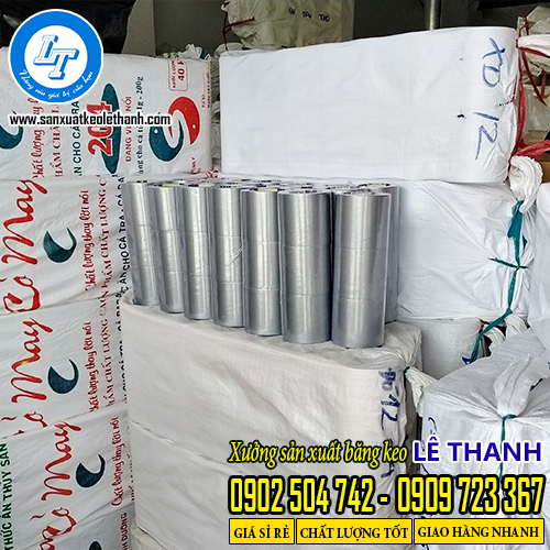 Sản xuất băng keo vải xám khổ lớn theo yêu cầu