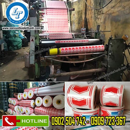 Lê Thanh sản xuất băng rào cảnh báo giá rẻ