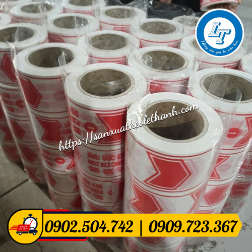 Sản xuất và đóng gói băng rào cảnh báo Sản xuất và đóng gói băng rào cảnh báo