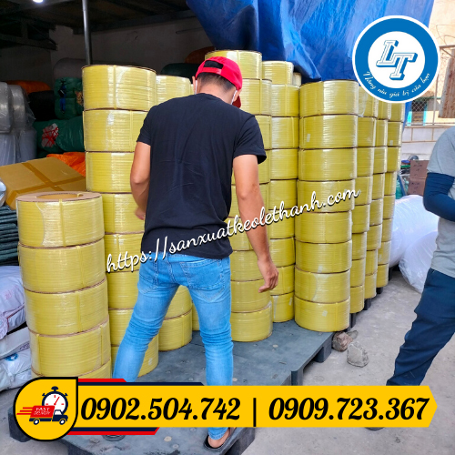 Giao 150 cuộn dây đai nhựa Giao 150 cuộn dây đai nhựa