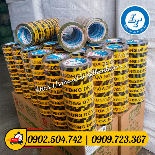 Sỉ số lượng băng keo niêm phong hàng dễ vỡ Sỉ số lượng băng keo niêm phong hàng dễ vỡ