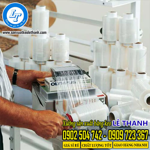 Ứng dụng của màng pe quấn hàng hóa