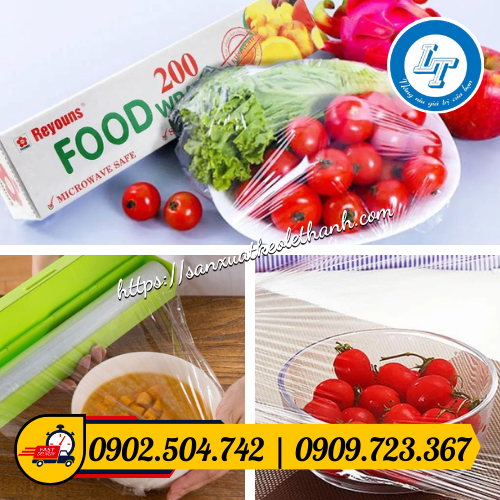 Sự tiện lợi của màng bọc thực phẩm Sự tiện lợi của màng bọc thực phẩm