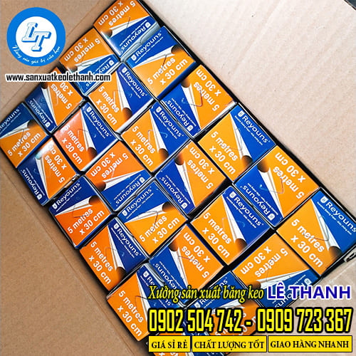 Thùng 24 cuộn giấy chống dính 5m