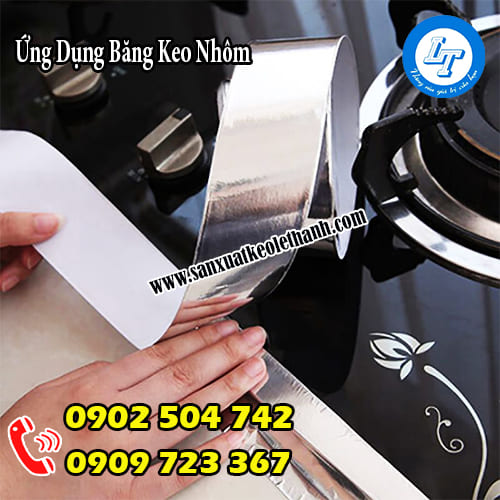 Ứng dụng của băng keo nhôm bảo ôn