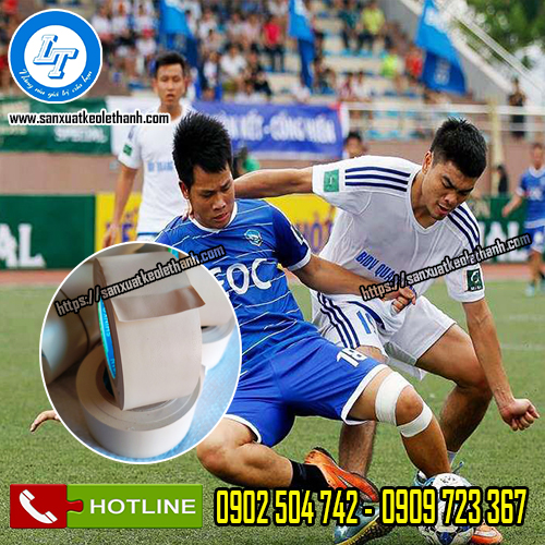 Ứng dụng của băng keo đá banh chính phẩm