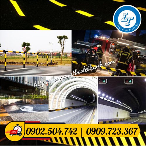 Ứng dụng băng keo dán nền phản quang Ứng dụng băng keo dán nền phản quang