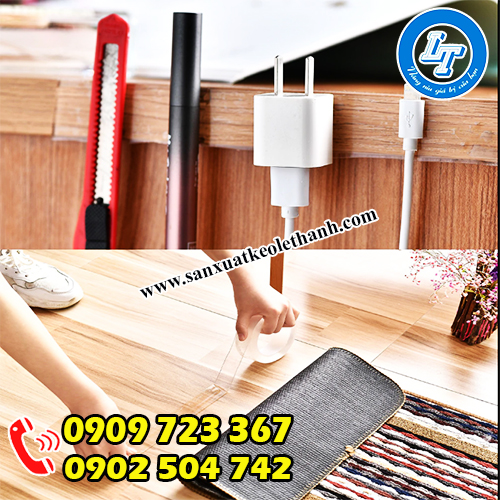 Ứng dụng của băng keo dán tường không tróc sơn