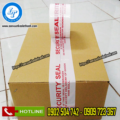 Ứng dụng băng keo in chữ Stop