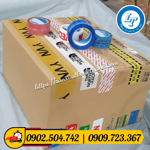 Ứng dụng của băng keo in logo Ứng dụng của băng keo in logo