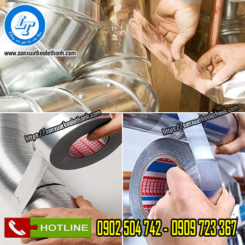 Ứng dụng bảo ôn cách nhiệt của băng keo nhôm bạc