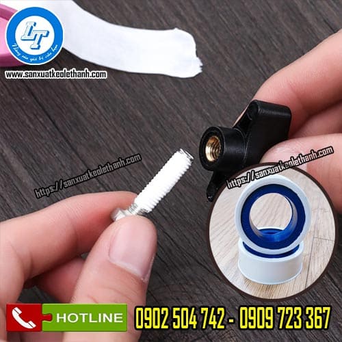 Băng keo cao su non quấn chân ren vòi nước