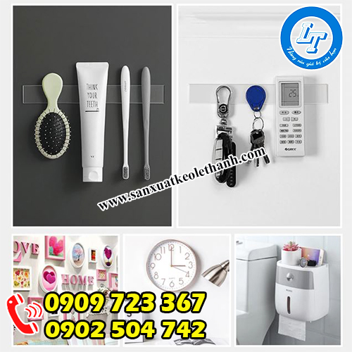 Ứng dụng của băng keo dán tường không tróc sơn