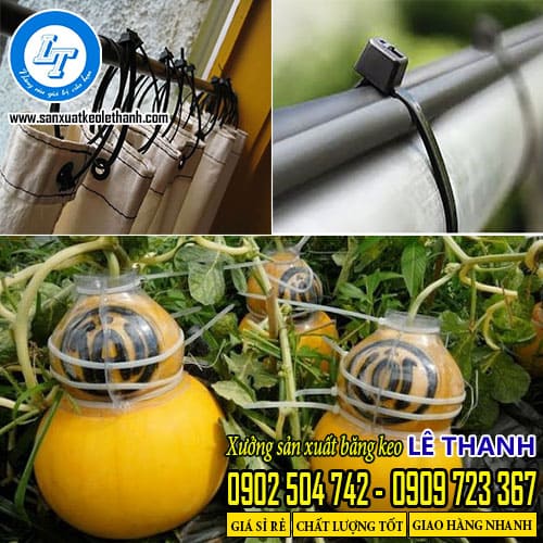 Ứng dụng của lạt nhựa