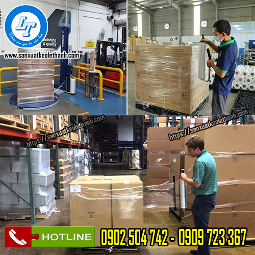 Sử dụng màng pe quấn máy mang lại nhiều tiện lợi hơn