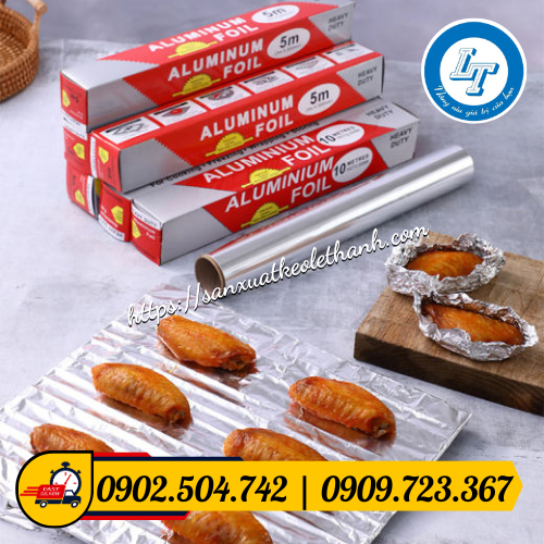 Ứng dụng của giấy bạc nướng Ứng dụng của giấy bạc nướng