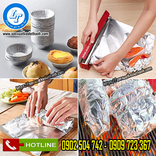 Ứng dụng nổi bật của giấy bạc nướng