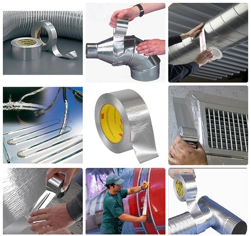 Ứng dụng của băng keo nhôm Ứng dụng của băng keo nhôm
