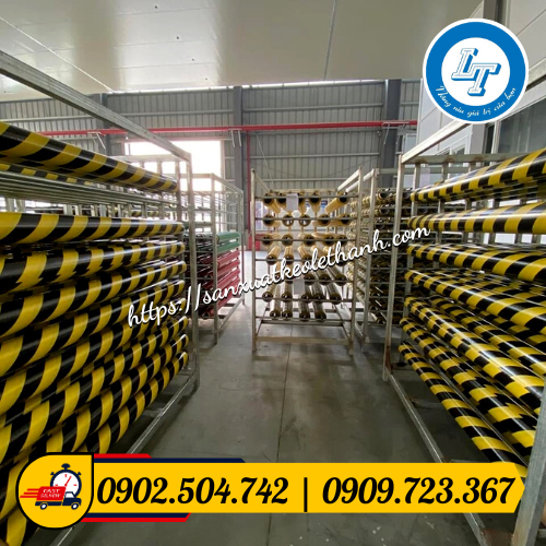 Xưởng sản xuất băng keo dán nền sọc vàng đen Lê Thanh Xưởng sản xuất băng keo dán nền sọc vàng đen Lê Thanh