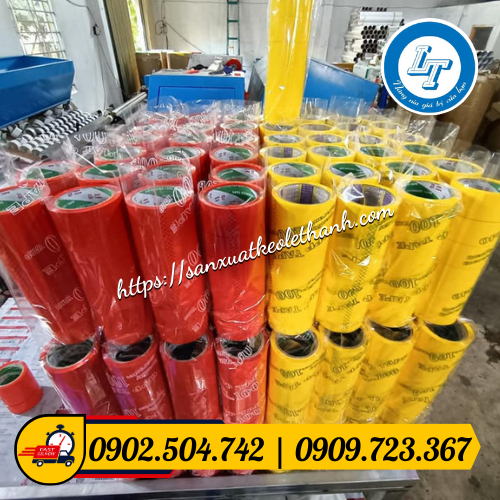 Xưởng băng keo màu giá rẻ Xưởng băng keo màu giá rẻ