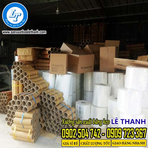 Xưởng sản xuất màng pe bọc hàng