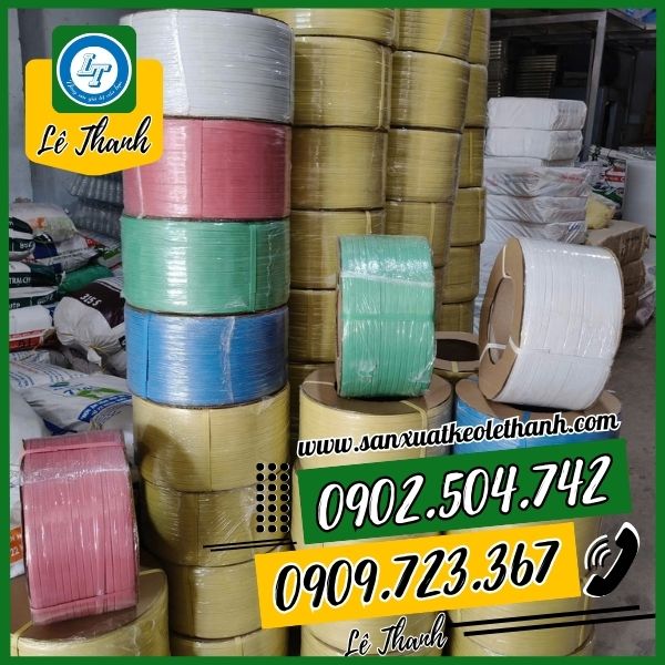 Dây đai nhựa pp nhiều màu Dây đai nhựa pp nhiều màu