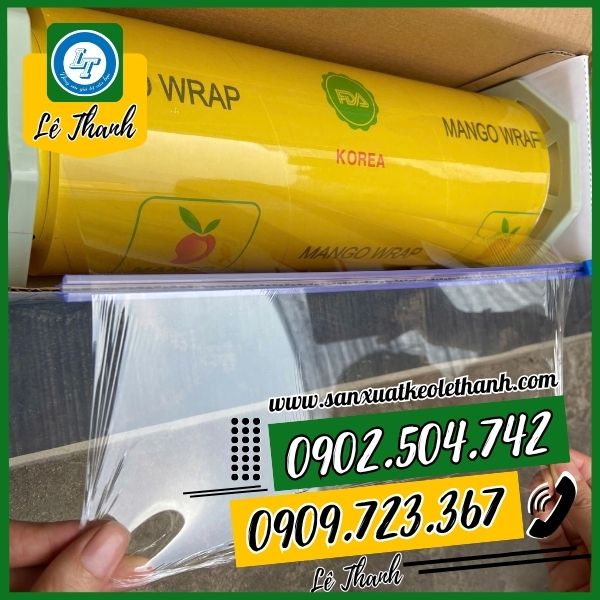 Lớp màng bọc thực phẩm dẻo dai, an toàn Lớp màng bọc thực phẩm dẻo dai, an toàn