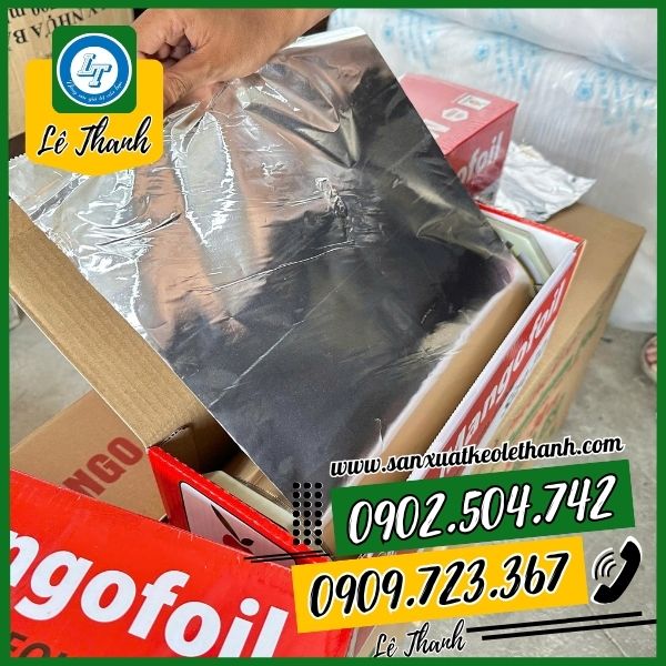 Chất liệu màng nhôm an toàn, dễ sử dụng Chất liệu màng nhôm an toàn, dễ sử dụng