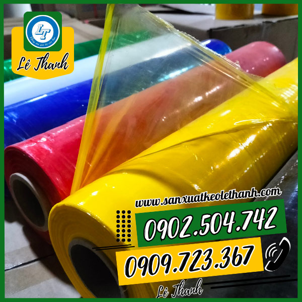 Lớp màng pe màu chất lượng, dẻo co giãn mạnh Lớp màng pe màu chất lượng, dẻo co giãn mạnh