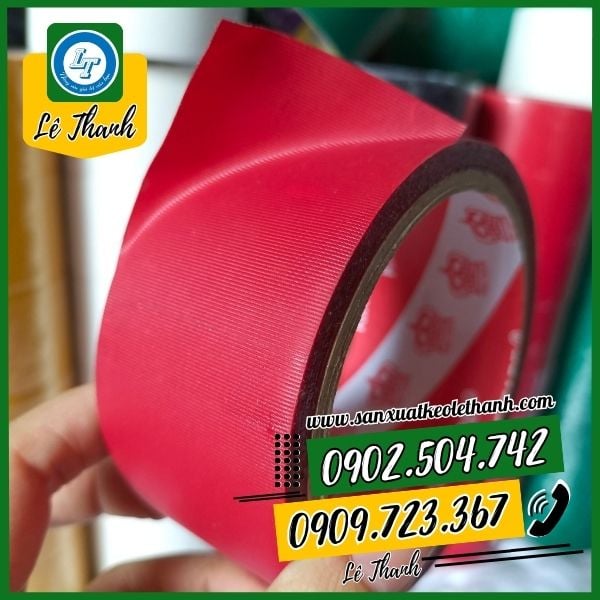 Lớp nền băng keo simili bằng vải da simili
