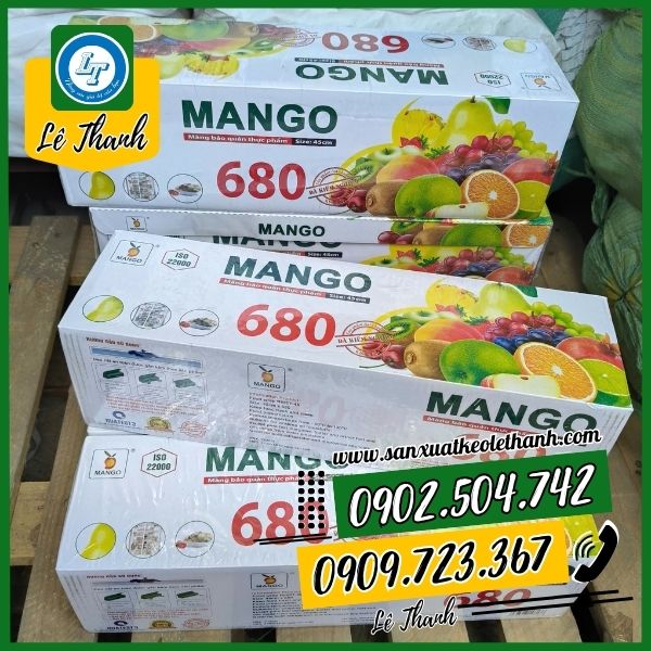 Màng bọc thực phẩm chất lượng 680 Màng bọc thực phẩm chất lượng 680