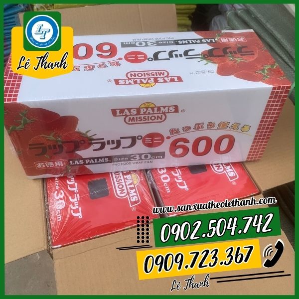 Màng bọc thực phẩm 600 Màng bọc thực phẩm 600