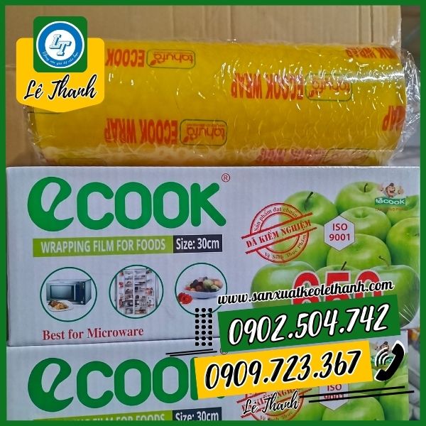 Màng bọc thực phẩm ecook 650 Màng bọc thực phẩm ecook 650