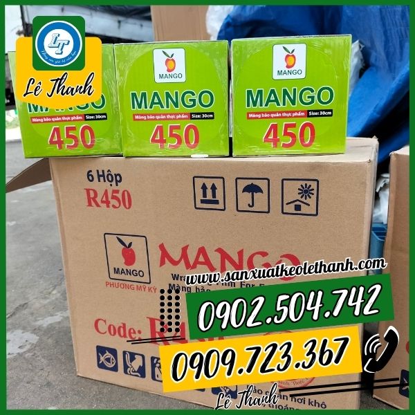 Màng bọc thực phẩm Mango 450 Màng bọc thực phẩm Mango 450