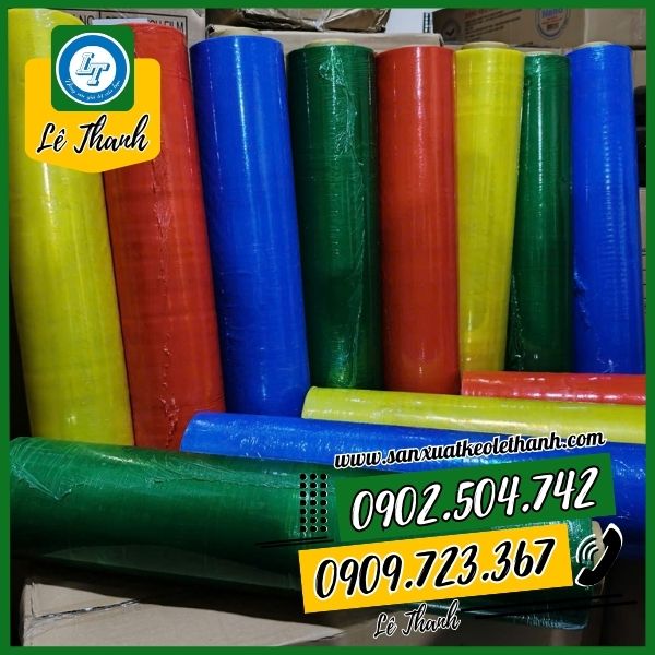 Màng pe màu dẻo dai, chất lượng Lê Thanh Màng pe màu dẻo dai, chất lượng Lê Thanh