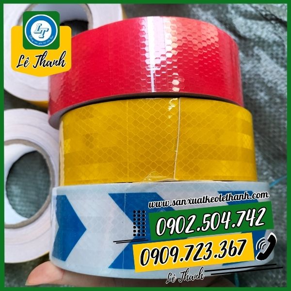 Băng keo dán nền phản quang Băng keo dán nền phản quang