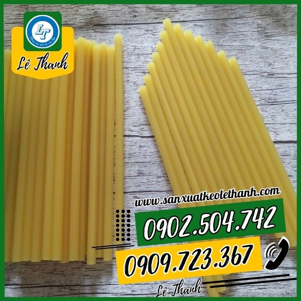 Keo nến 822 màu vàng đục Keo nến 822 màu vàng đục